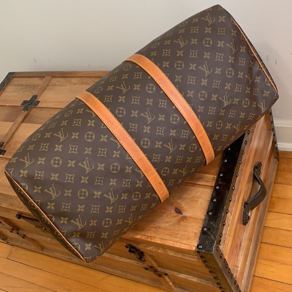 Louis Vuitton Boston keepall 55 Travel Bag. - Picture 15 of 15